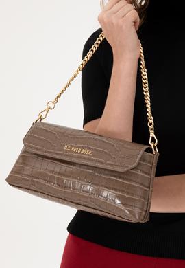 Kadın Kahverengi Kroko Çapraz Çanta - 50300343003