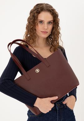 Kadın Bordo Kol Çantası - 50300283002