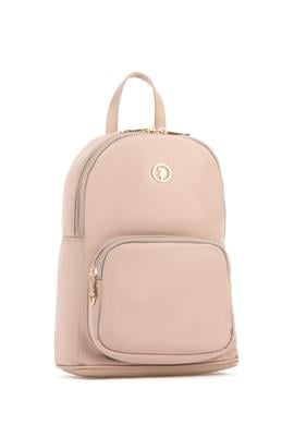Kadın Bej Kapitone Sırt Çantası - 50300295004