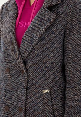 Kadın Lacivert Kaşe Kaban - 50291502012