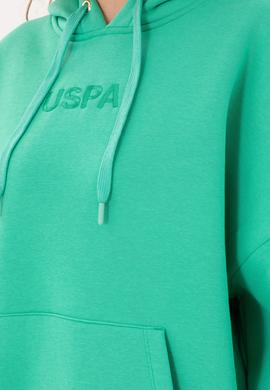 Kadın Mint Kapüşonlu Sweatshirt - 50292370028