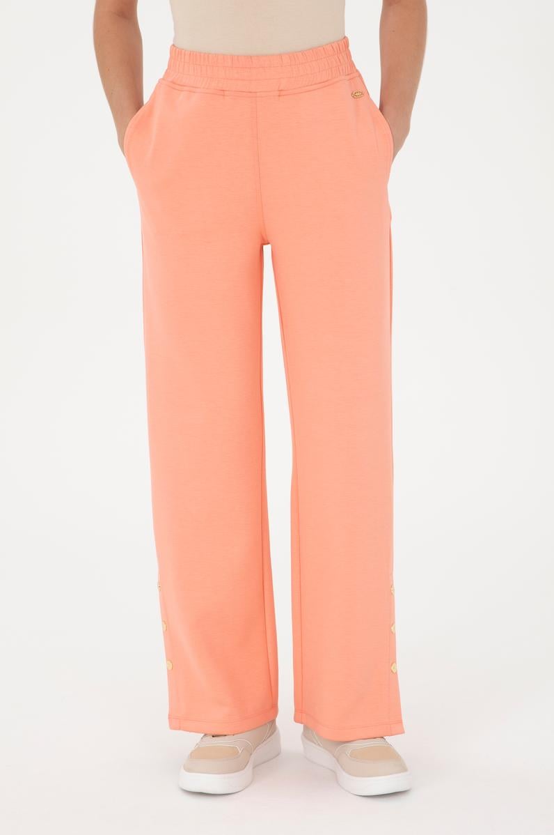 Kadın Siyah Loose Fit Eşofman Altı