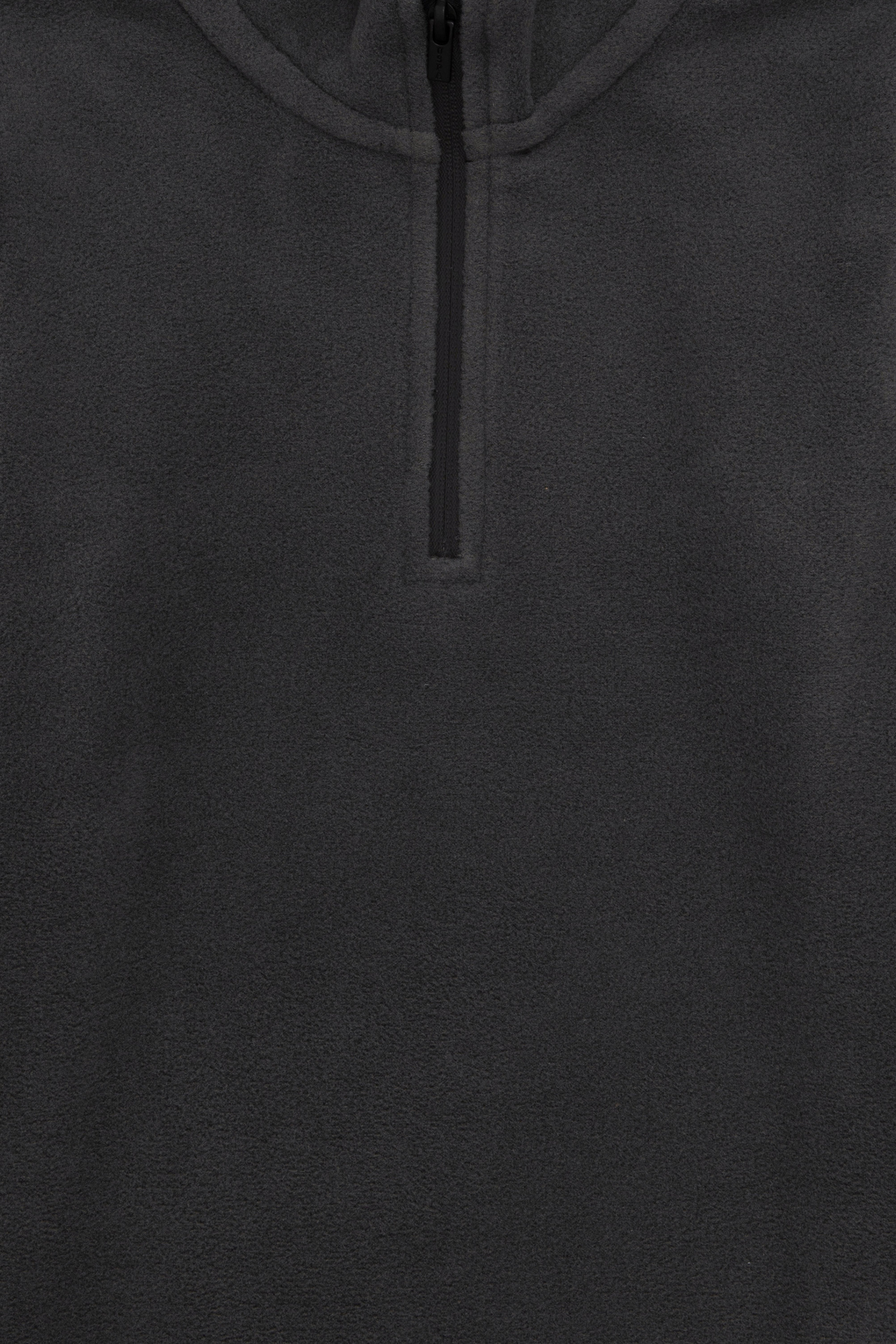 Erkek Çocuk Yarım Fermuarlı Antrasit Polar Sweatshirt