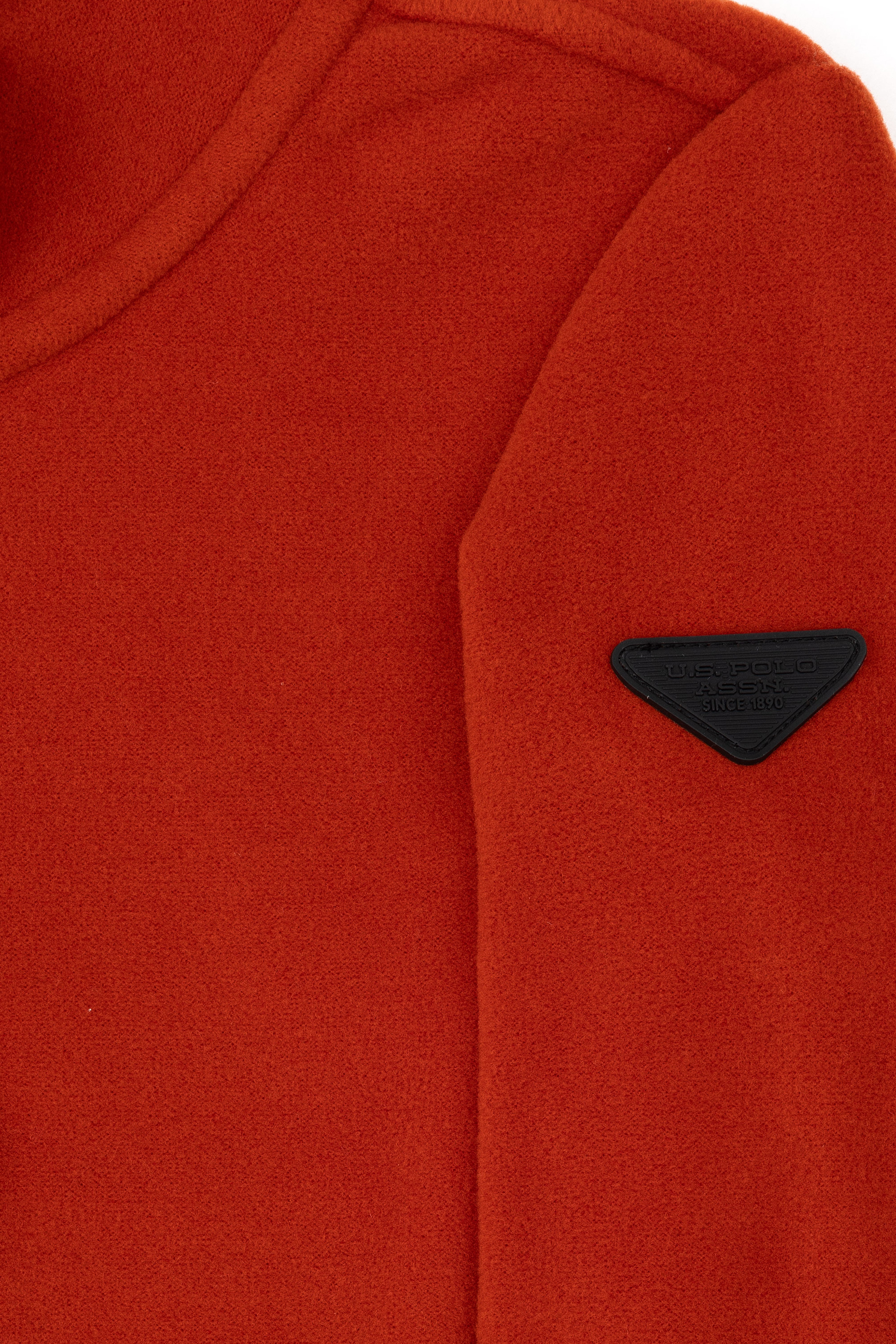 Erkek Çocuk Yarım Fermuarlı Kiremit Polar Sweatshirt - Image 6