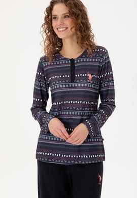 Kadın Lacivert Pijama Takımı - 50303404005