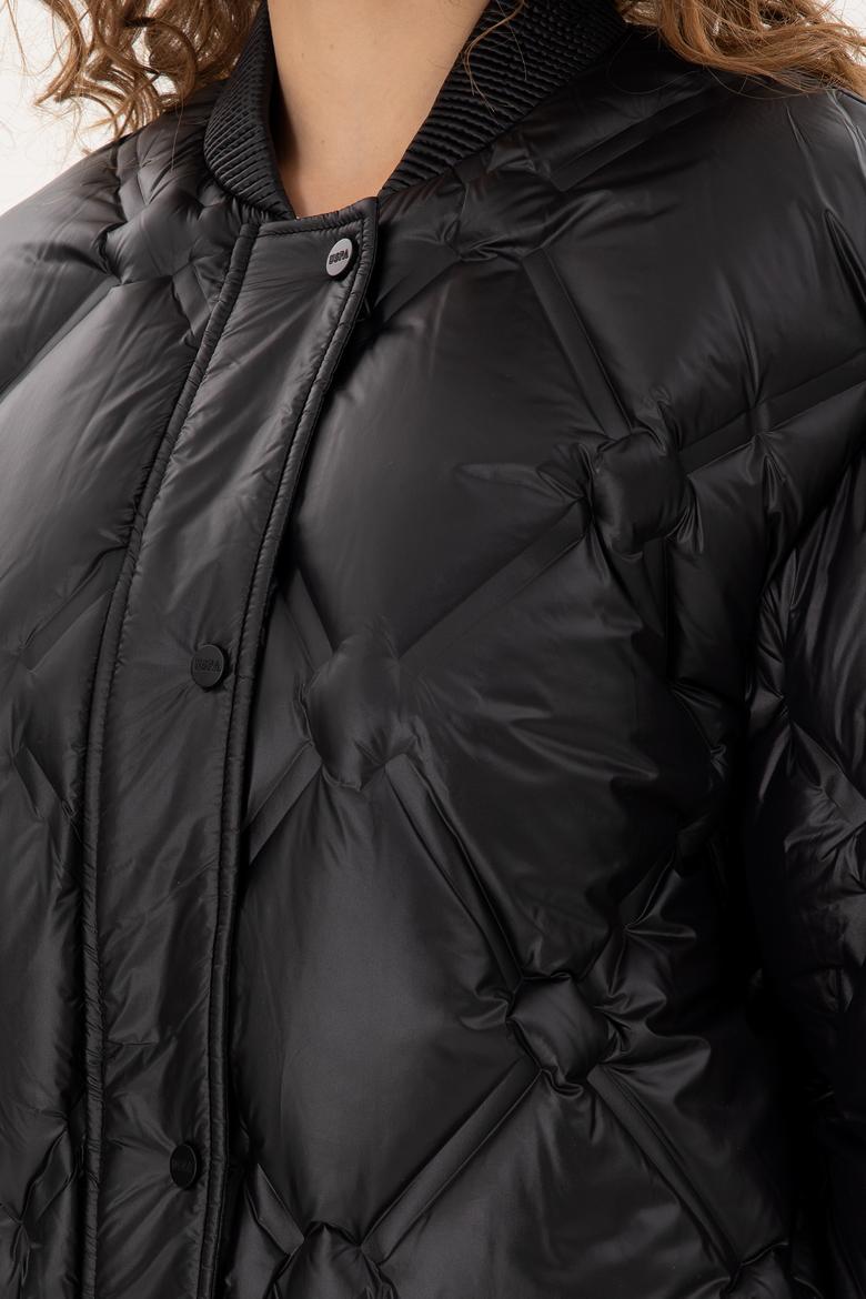 Kadın Siyah Mont - 50289590016