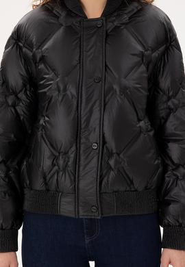 Kadın Siyah Mont - 50289590016