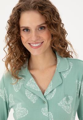 Kadın Mint Pijama Takımı - 50302757031