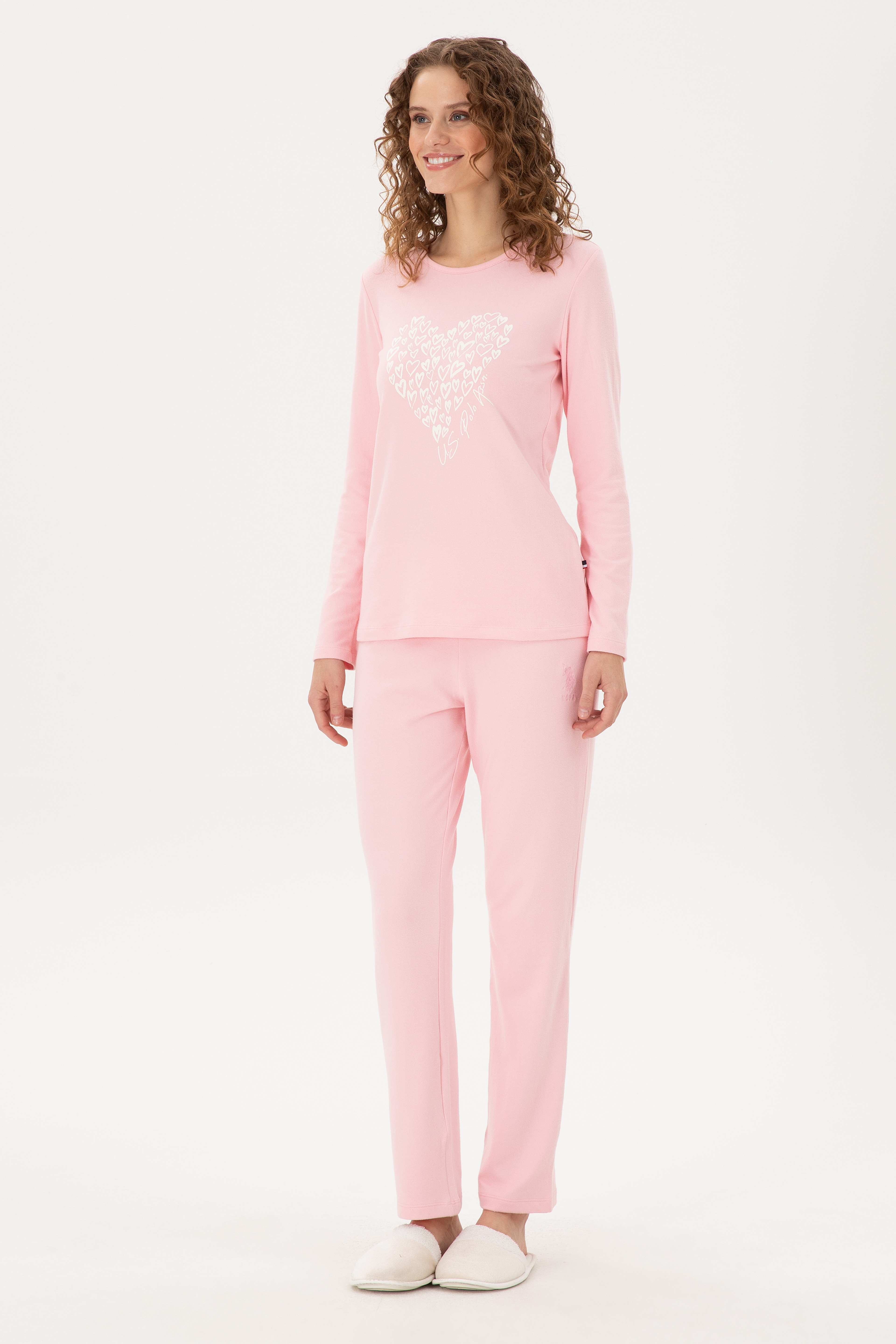 Kadın Pembe Pijama Takımı - Image 4