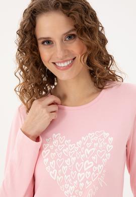 Kadın Pembe Pijama Takımı - 50303414003