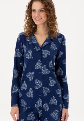 Kadın Lacivert Pijama Takımı - 50302757018