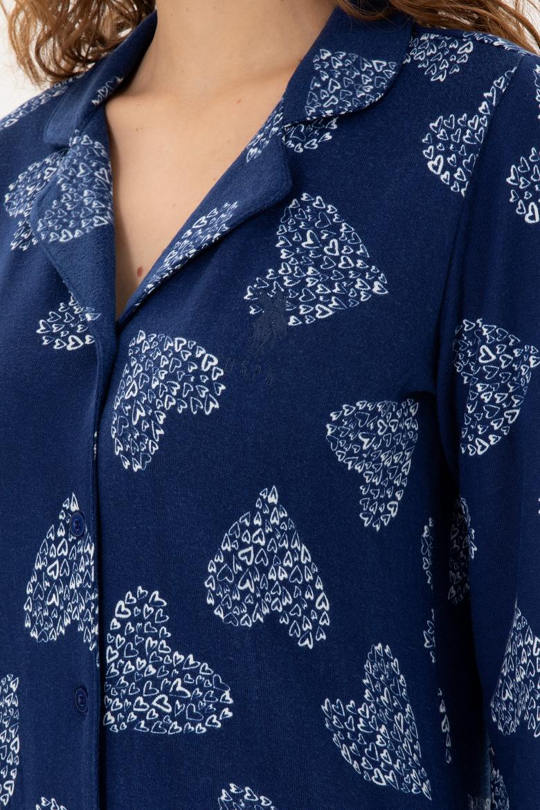 Kadın Lacivert Pijama Takımı - 50302757018