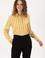 Kadın Sarı Uzun Kollu Gömlek