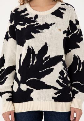 Kadın Krem Bisiklet Yaka Kazak - 50291572015