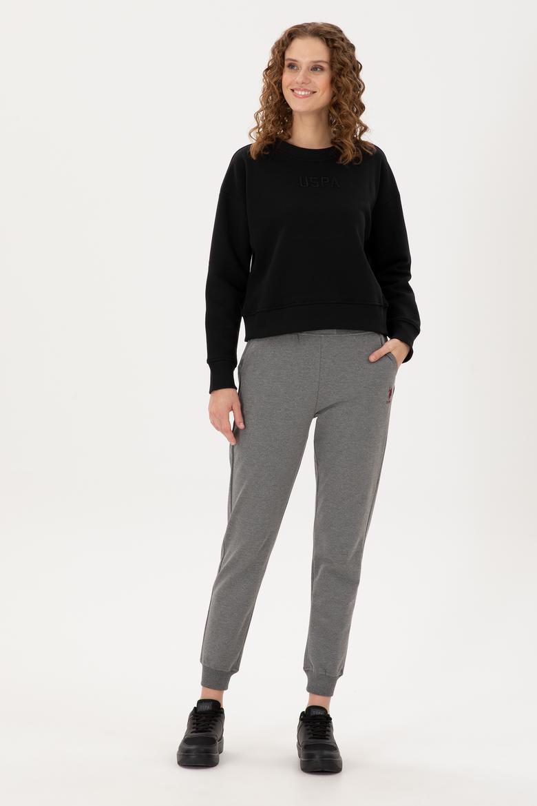 Kadın Antrasit Melanj Jogger Eşofman Altı - 50296934020