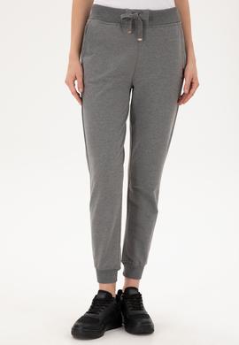 Kadın Antrasit Melanj Jogger Eşofman Altı - 50296934020