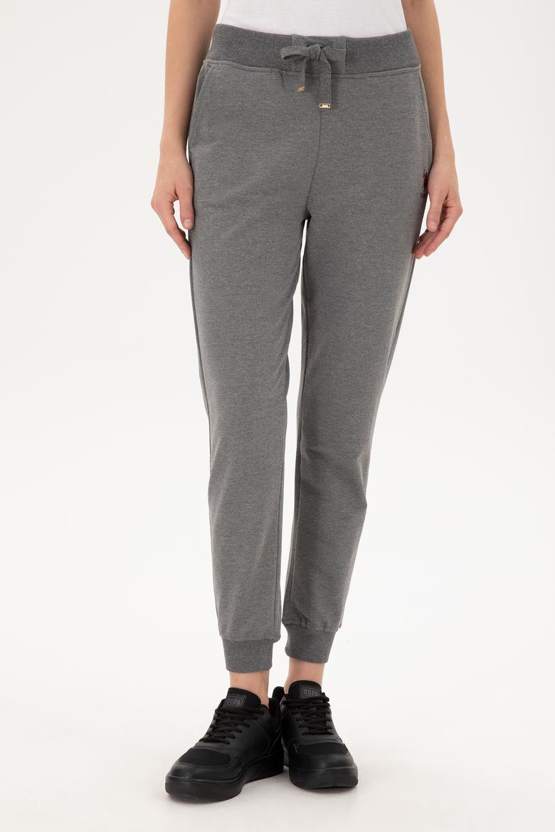 Kadın Antrasit Melanj Jogger Eşofman Altı - 50296934020