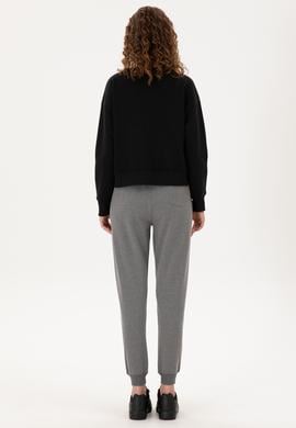 Kadın Antrasit Melanj Jogger Eşofman Altı - 50296934020