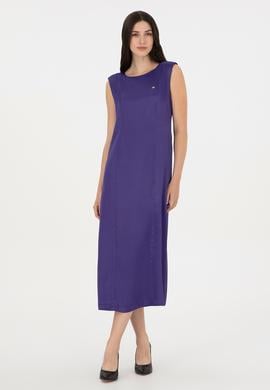 Kadın Mor Dokuma Elbise - 50289859004