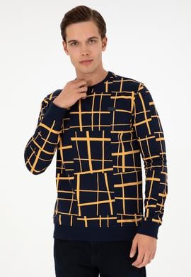 Erkek Lacivert Sweatshirt - 50290743021