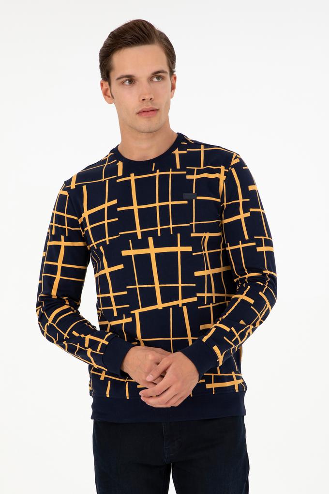 Erkek Lacivert Sweatshirt