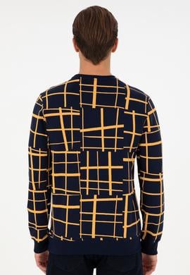 Erkek Lacivert Sweatshirt - 50290743021