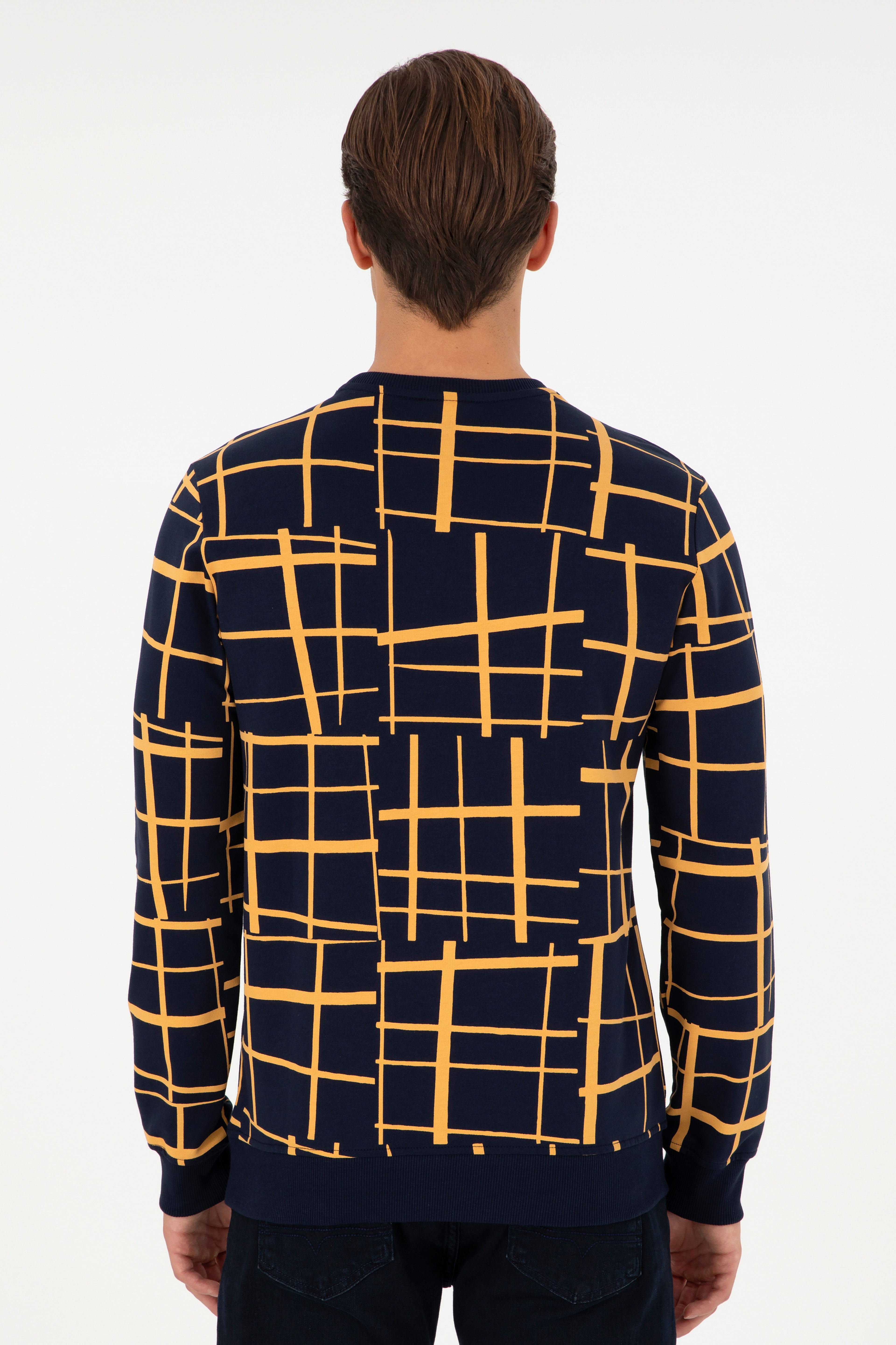 Erkek Lacivert Sweatshirt