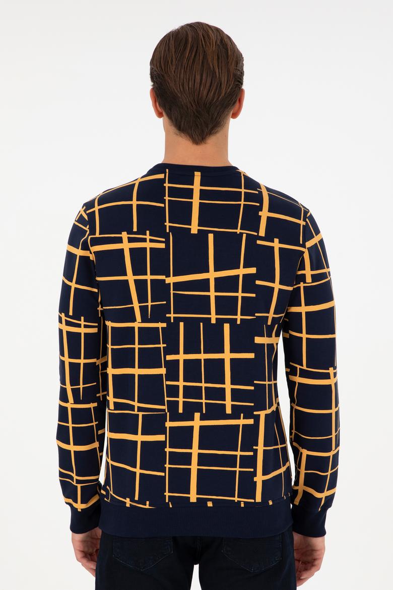 Erkek Lacivert Sweatshirt - 50290743021