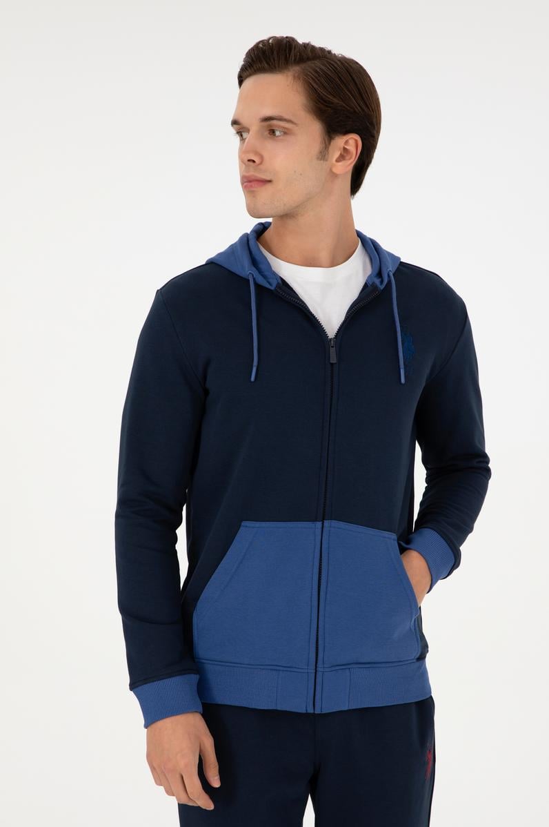 Erkek Lacivert Örme Hırka