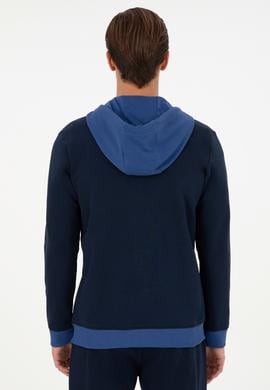 Erkek Lacivert Örme Hırka - 50290255011