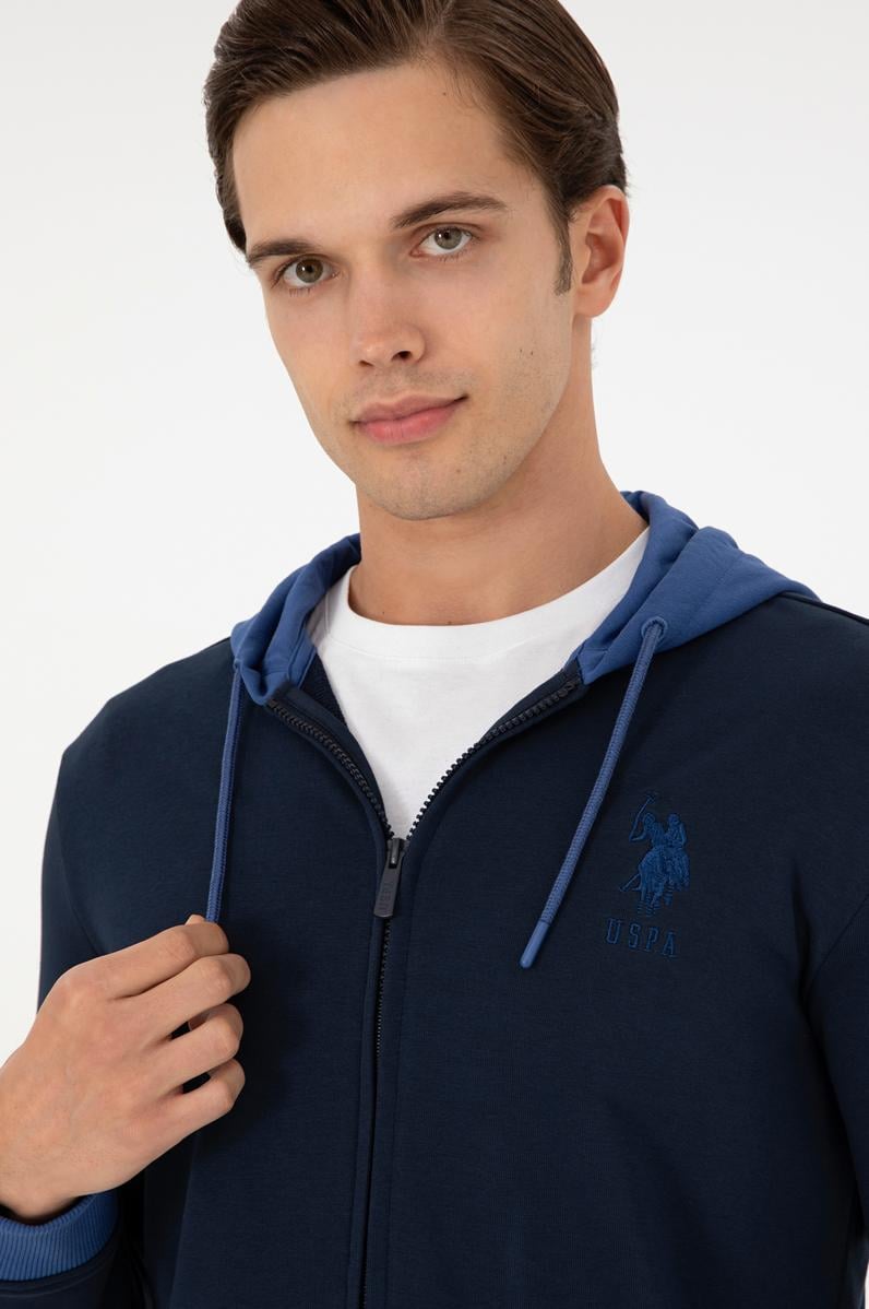 Erkek Lacivert Örme Hırka