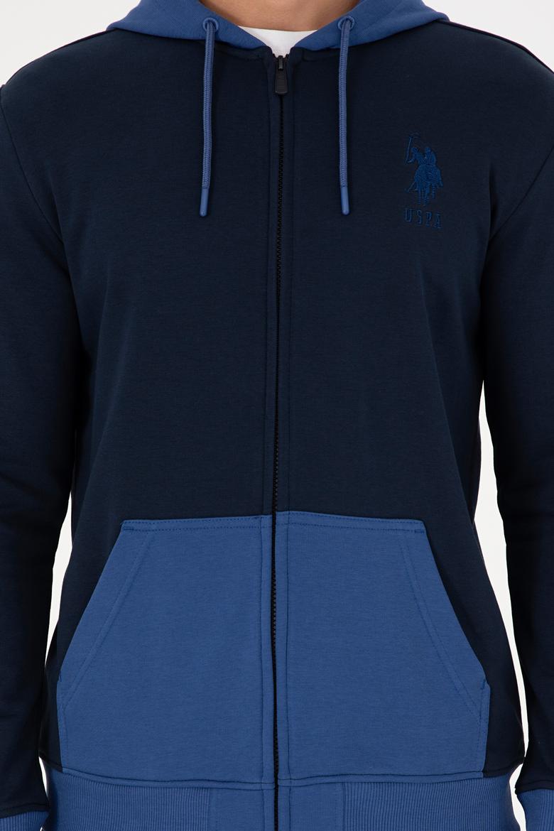 Erkek Lacivert Örme Hırka - 50290255011