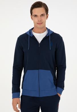 Erkek Lacivert Örme Hırka - 50290255011