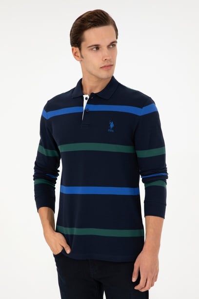 Erkek Lacivert Sweatshirt