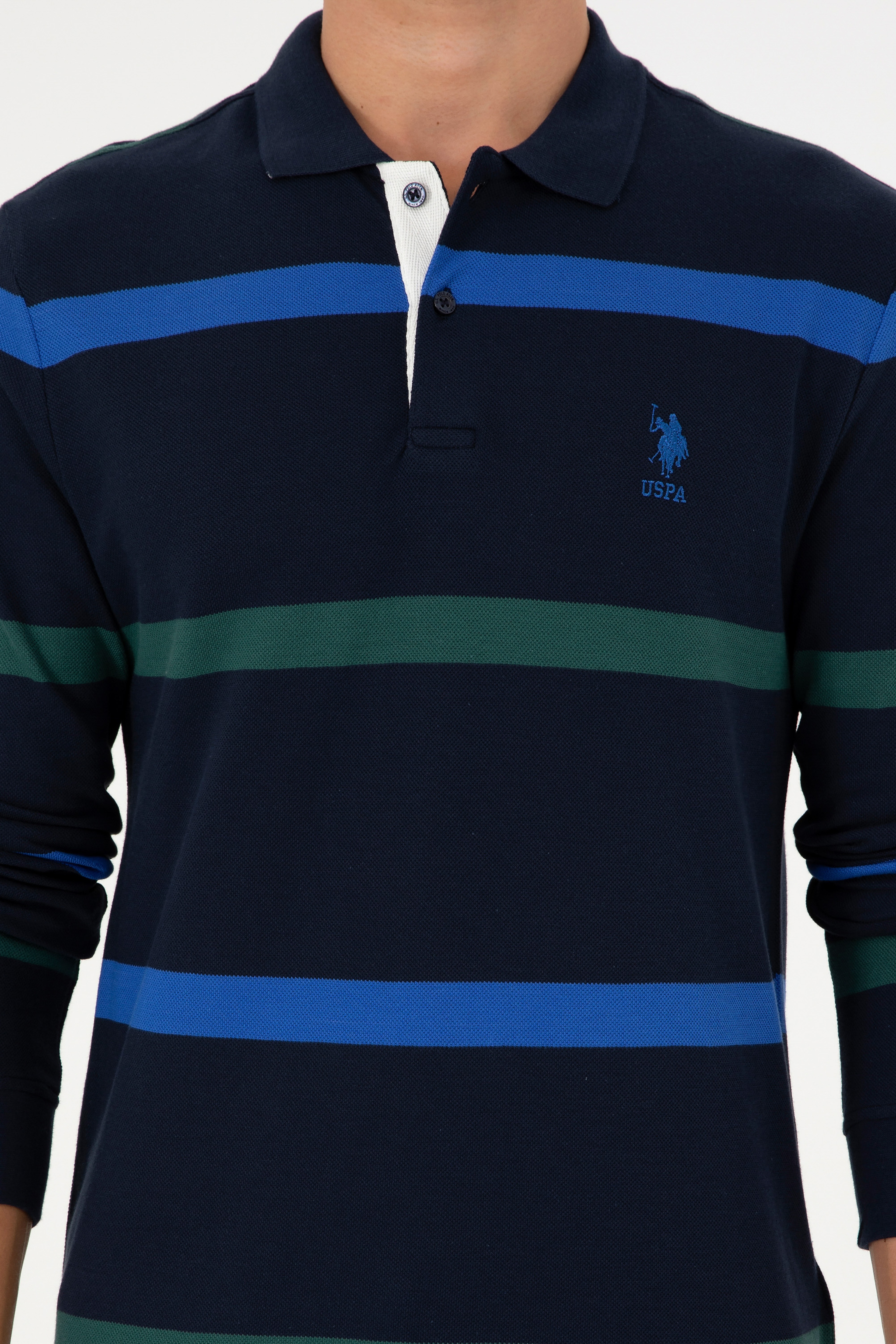 Erkek Lacivert Sweatshirt - Image 6