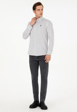 Erkek Siyah Uzun Kollu Gömlek - 50296420037