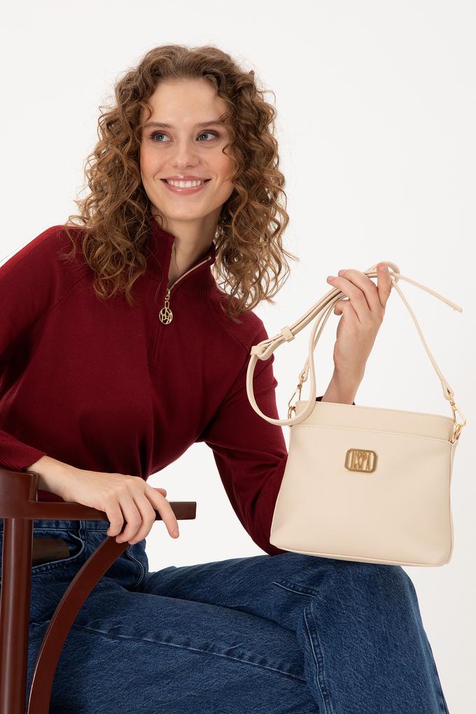 Kadın Bej Çapraz Çanta
