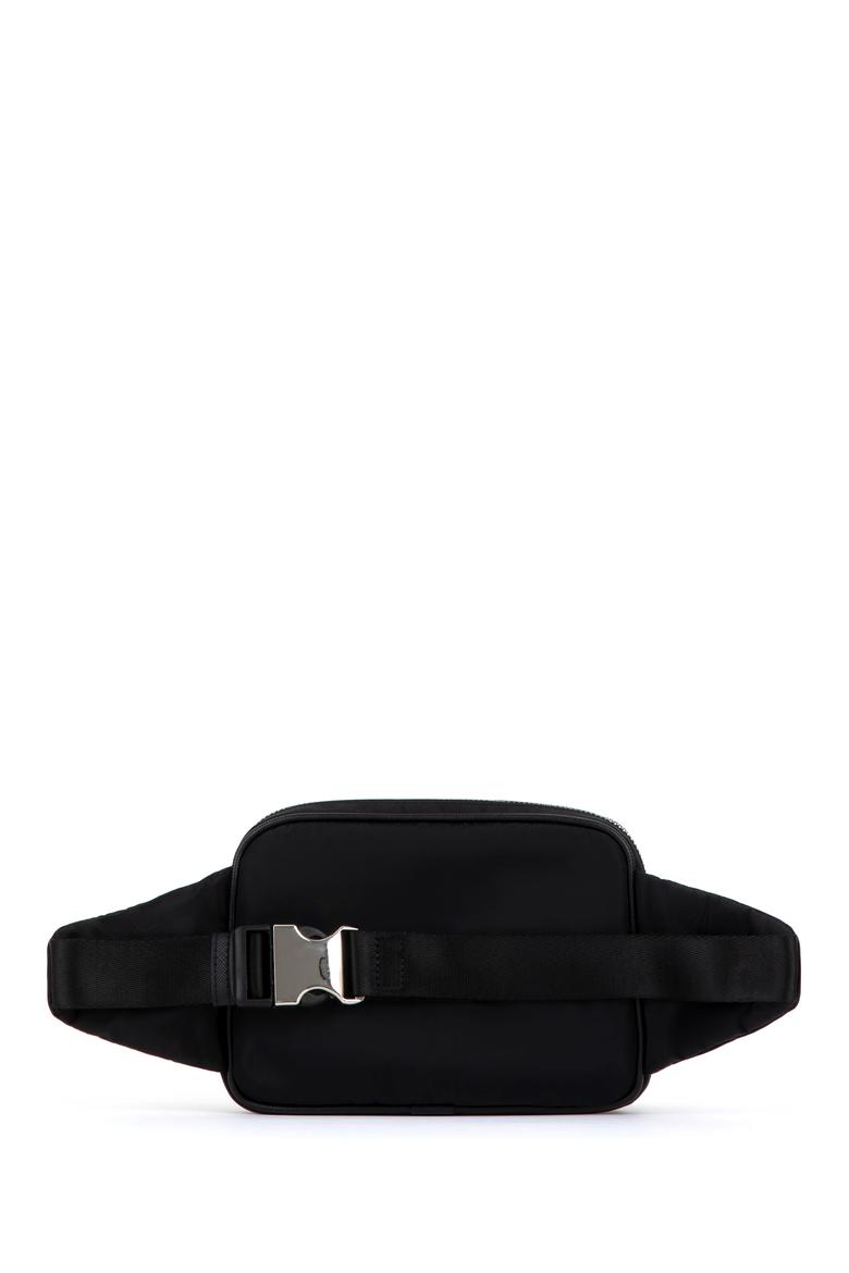 Kadın Siyah Kapitone Bel Çantası - 50300298001