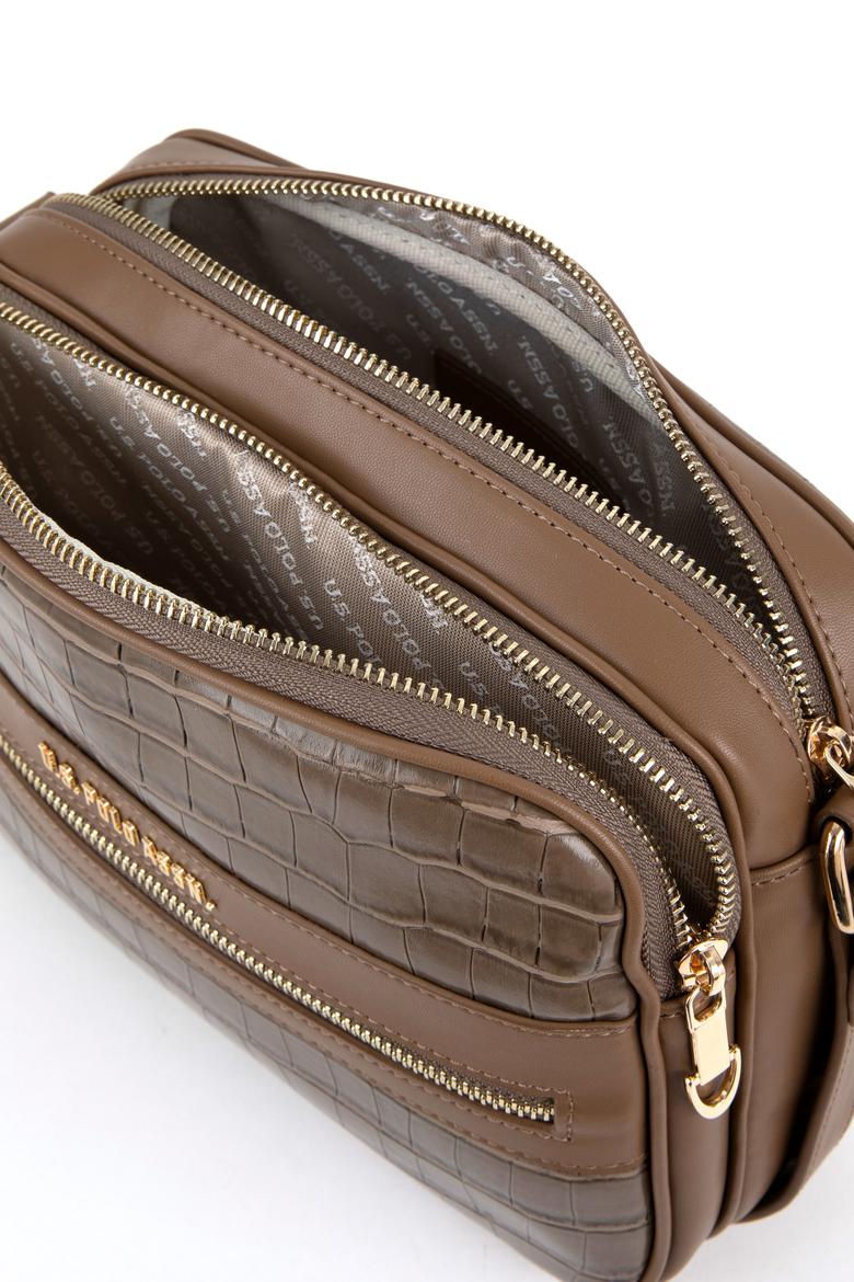 Kadın Vizon Kroko Çapraz Çanta - 50300277003