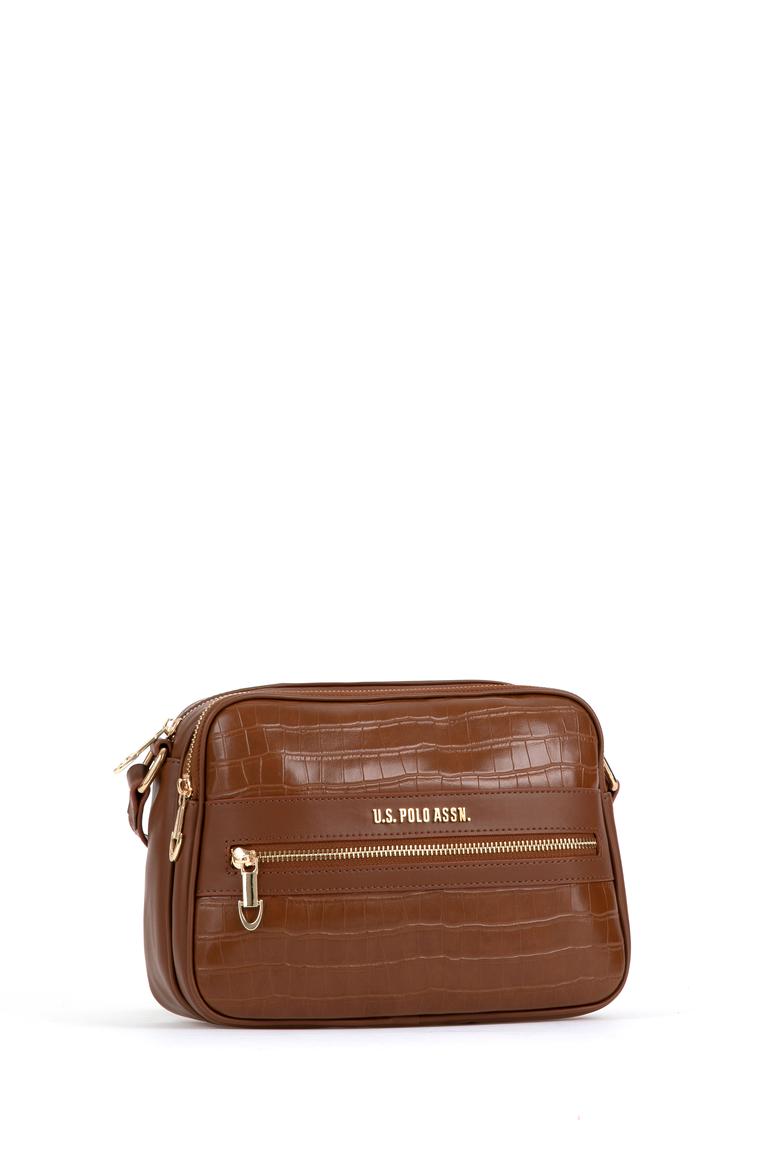 Kadın Taba Kroko Çapraz Çanta - 50300277002