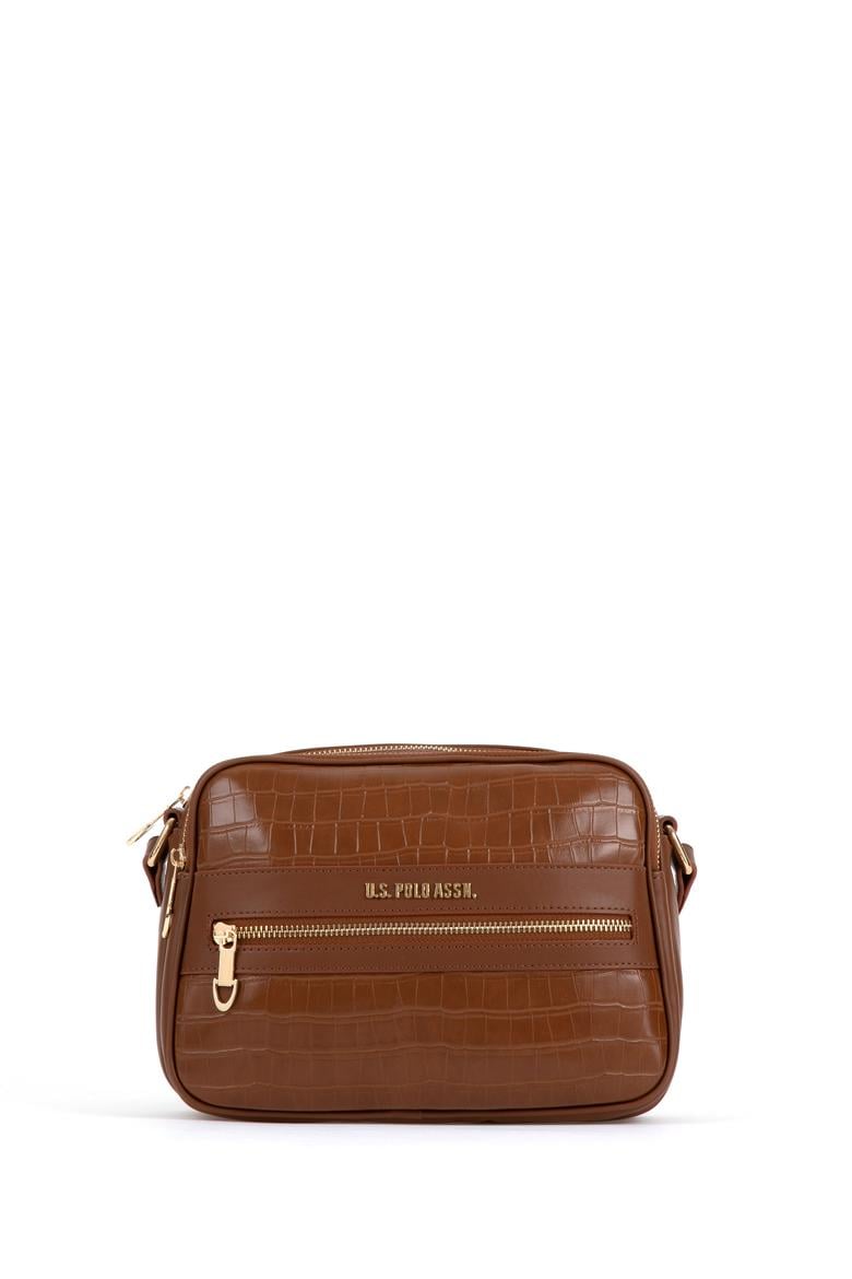 Kadın Taba Kroko Çapraz Çanta - 50300277002