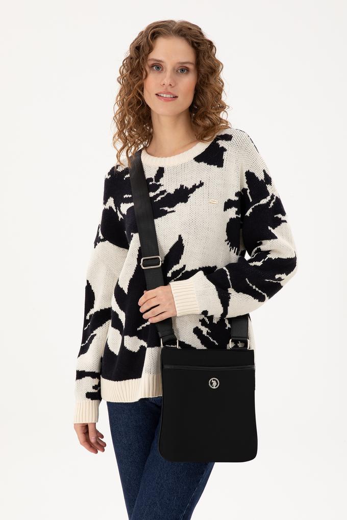 Kadın Siyah Kapitone Çapraz Çanta