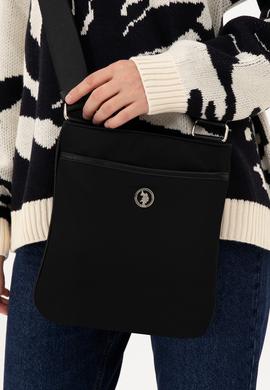 Kadın Siyah Kapitone Çapraz Çanta - 50300296002