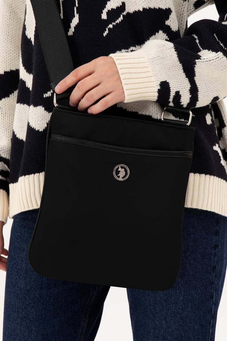 Kadın Siyah Kapitone Çapraz Çanta - 50300296002