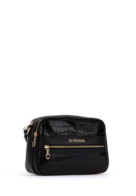 Kadın Siyah Kroko Çapraz Çanta - 50300277001