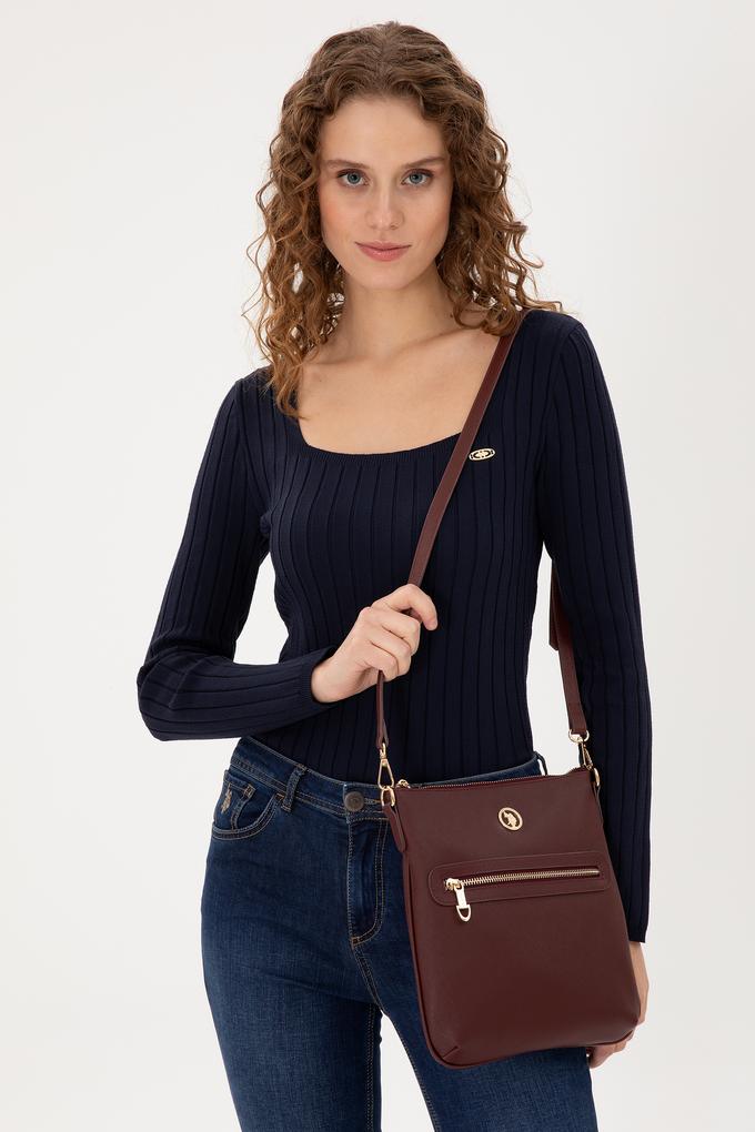 Kadın Bordo Çapraz Çanta