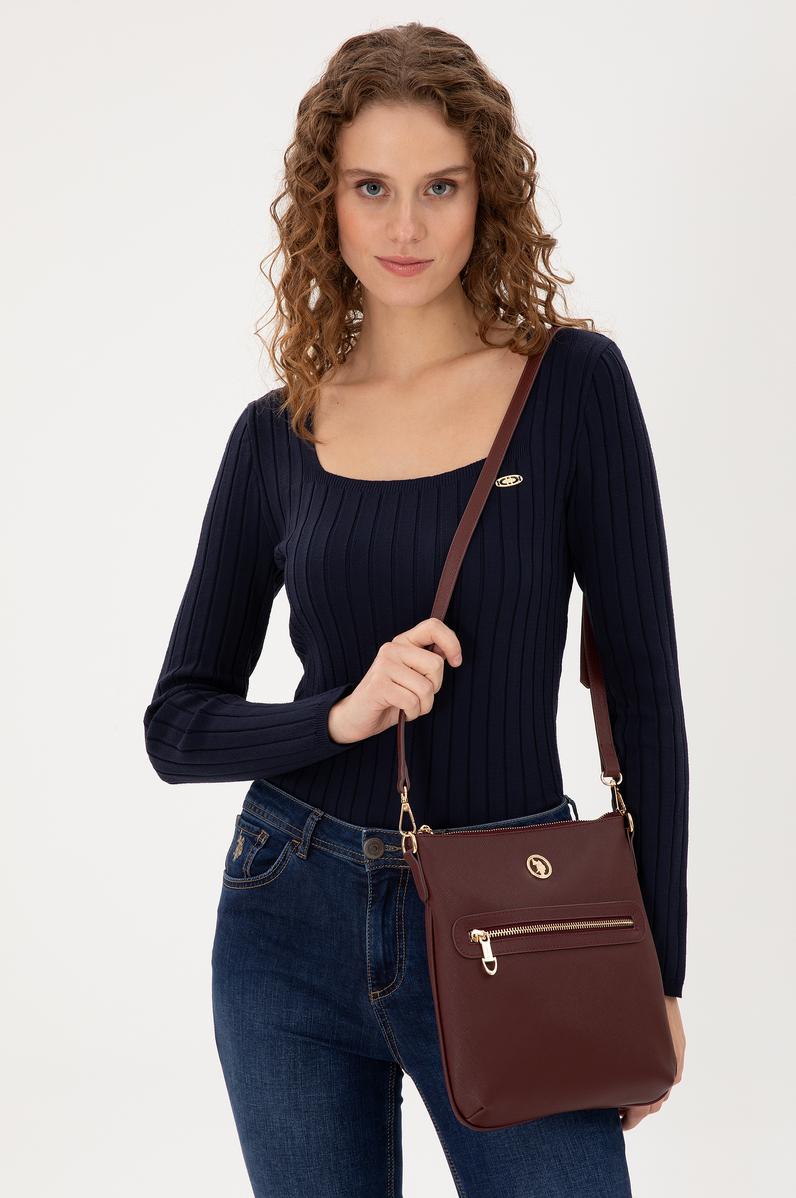 Kadın Bordo Çapraz Çanta