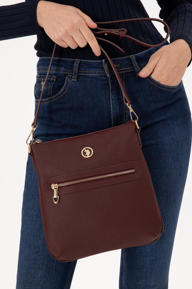 Kadın Bordo Çapraz Çanta