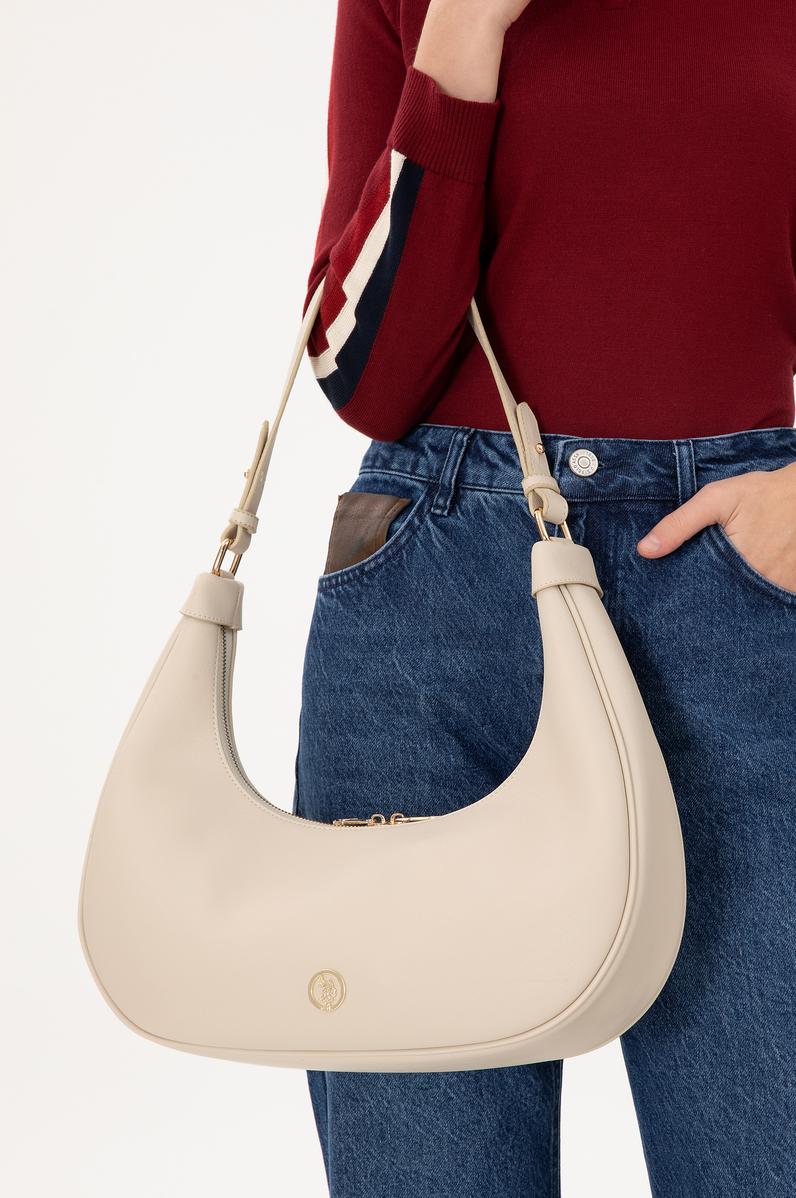 Kadın Krem Kol Çantası