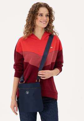 Kadın Lacivert Kapitone Çapraz Çanta - 50300296003